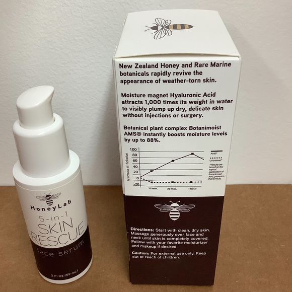 Honey lab five in one skin rescue face serum - Picture 4 of 5